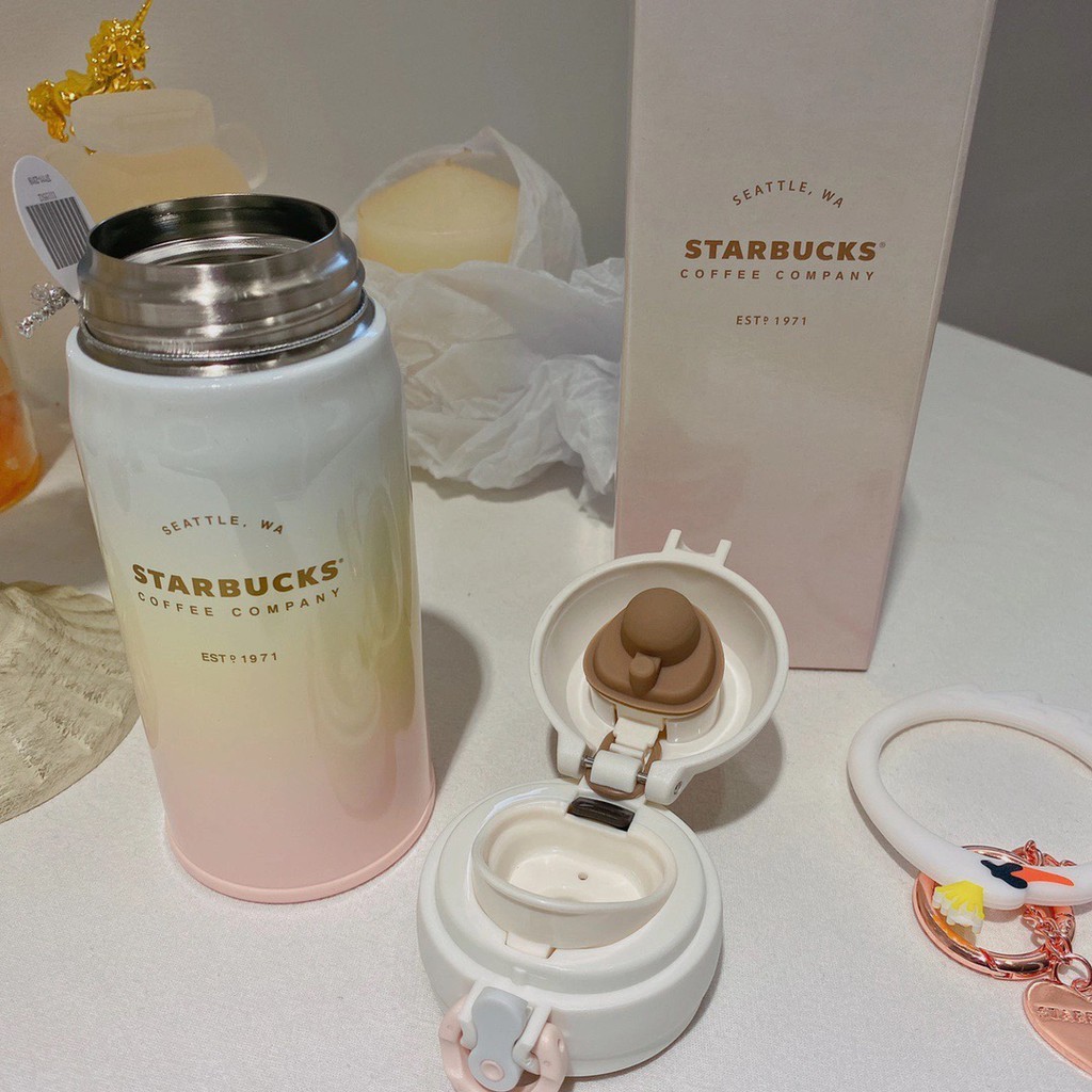 Bình giữ nhiệt STARBUCKS X THERMOS Thiên Nga có phụ kiện Dung tích 355ml