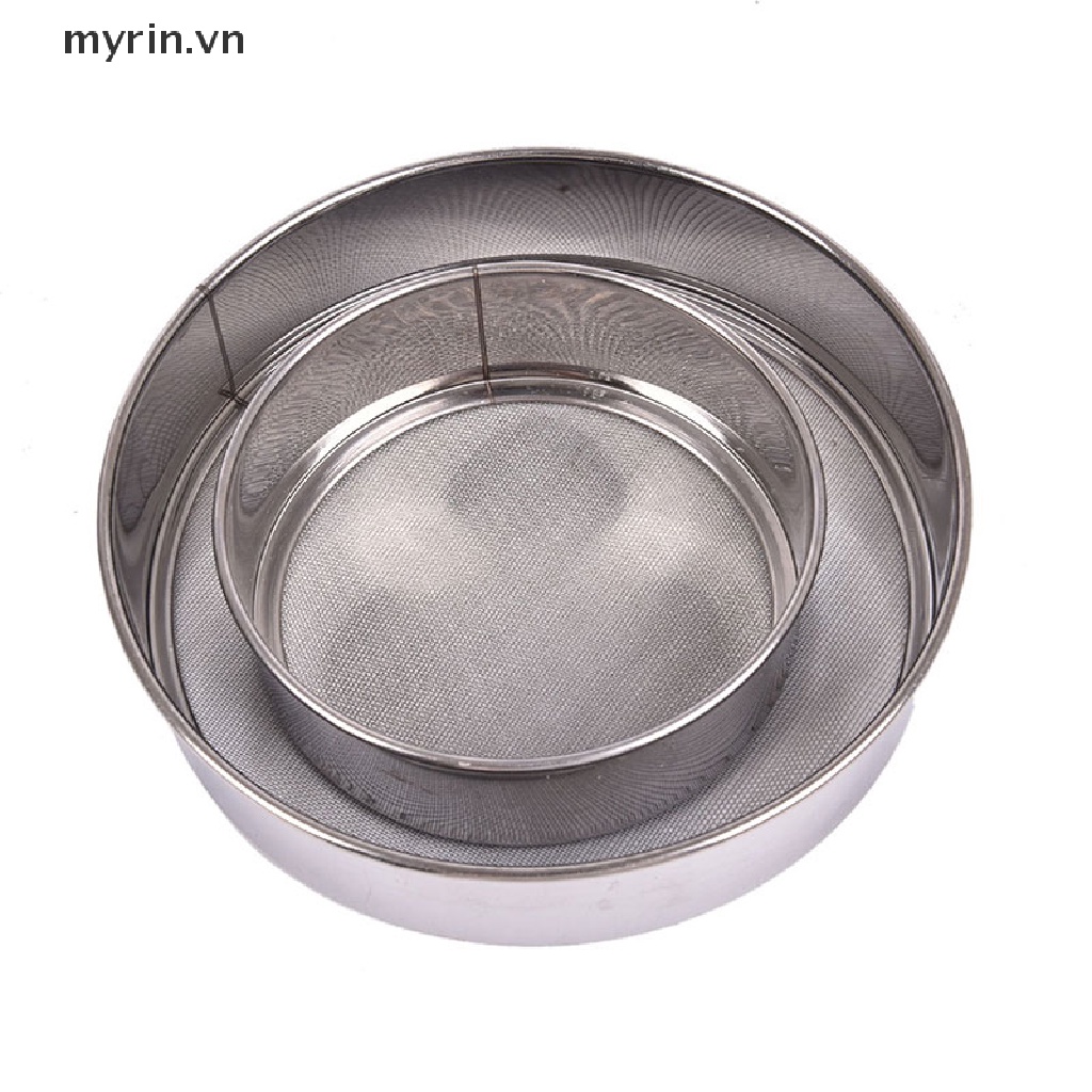 Rây Lưới Tròn Lọc Bột Bằng Inox Tiện Dụng Cho Nhà Bếp