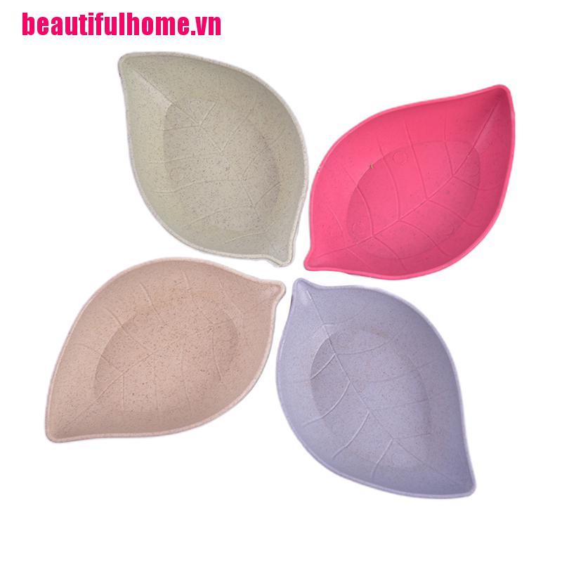 Hộp Đựng Nước Sốt / Gia Vị Hình Chiếc Lá Bằng Lúa Mì Nhỏ