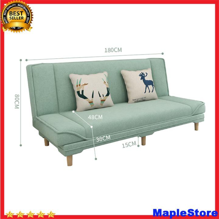 Sofa giường, giường gấp gọn thành ghế  [TẶNG KÈM 2 GỐI] kích thước 1m8x0.97m