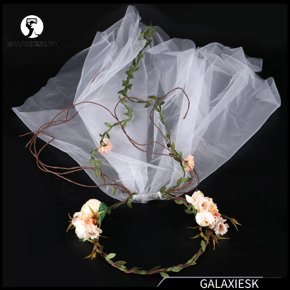 Vòng Hoa Cài Tóc Cho Cô Dâu