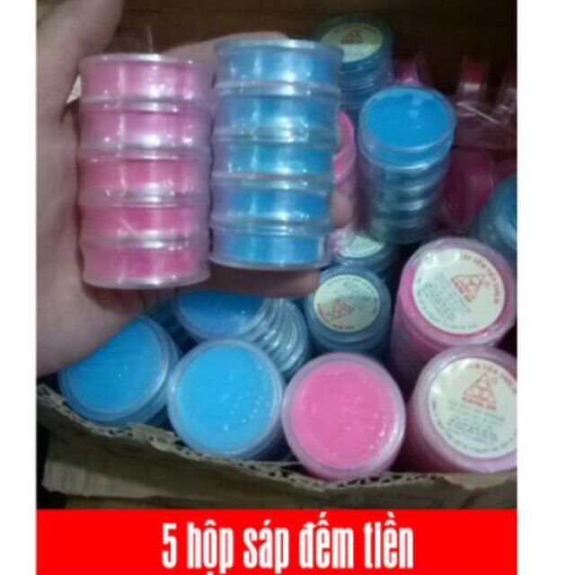 Sáp đếm tiền hàng xịn, sáp đếm tiền cao cấp(5 hộp)