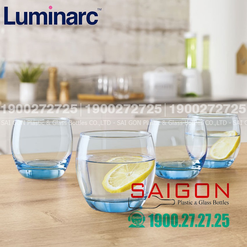 Ly Thủy Tinh Luminarc Salto Ice 320ml | Tùy Chọn Màu , Thủy Tinh Cao Cấp