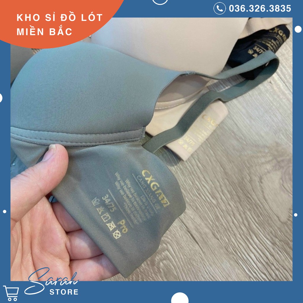 [Mã FAMARAL1 giảm 10K đơn 50K] Áo Lót Nữ CXG A17 Siêu Đẩy Ngực, Mút Kép Trơn Có Gọng Nâng 4cm | BigBuy360 - bigbuy360.vn