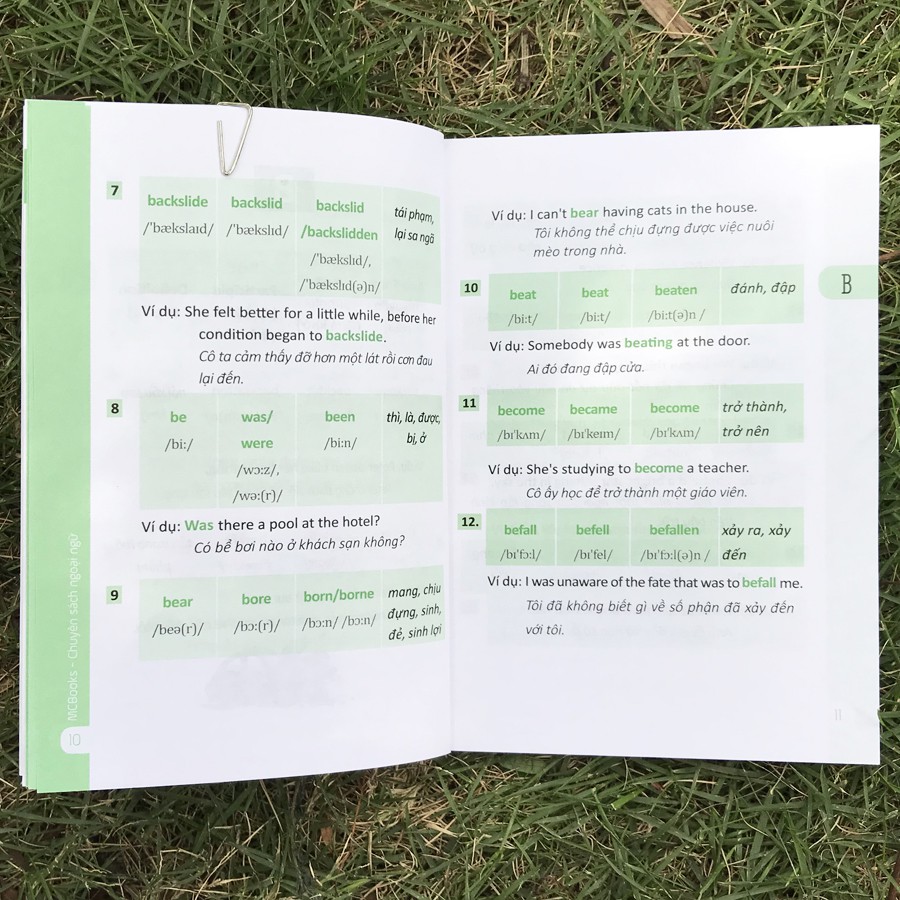 Sách - 360 động từ bất quy tắc và 12 thì tiếng Anh cơ bản (Khổ nhỏ) | BigBuy360 - bigbuy360.vn