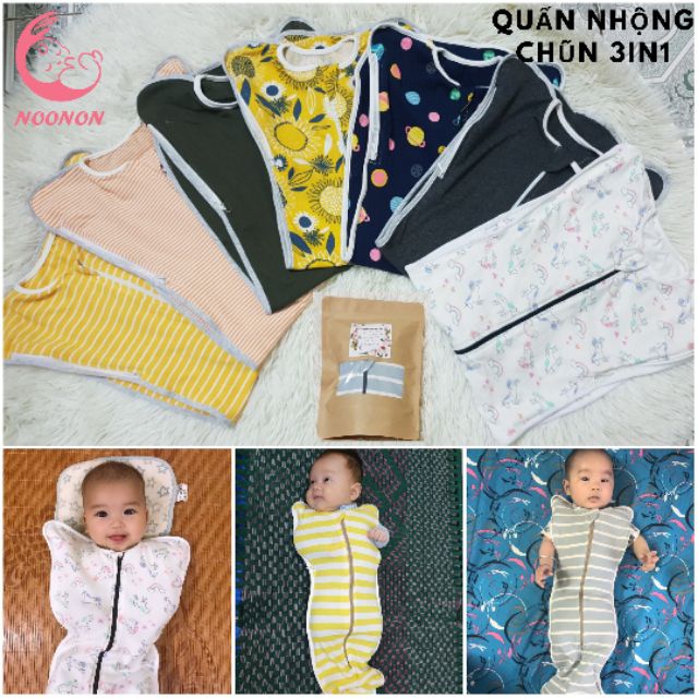 [FREESHIP] QUẤN NHỘNG CHŨN GIÚP BÉ NGỦ NGON