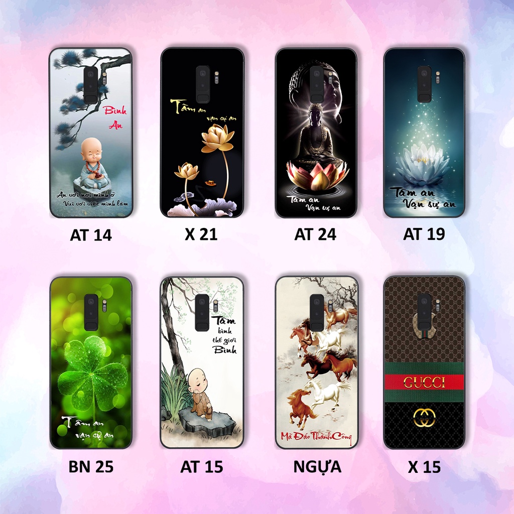 ỐP lưng kính 3D SAMSUNG S9 - S9 PLUS, ỐP điện thoại in hình chú tiểu phật