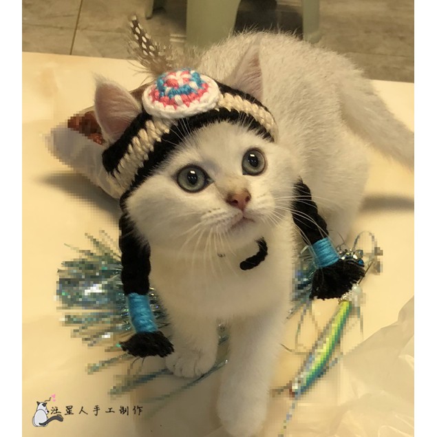 Nón len cho thú cưng NÓN COSPLAY HÀM HƯƠNG CÔNG CHÚA handmade cho PET chó, mèo,. thỏ, chuột ú.....