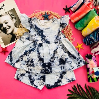 Bộ cánh tiên babydoll cho bé gái chất thun cotton từ 5kg - 20kg