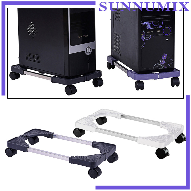 Giá Đỡ Máy Tính PC Để Bàn Có Bánh Xe Lăn Tiện Dụng