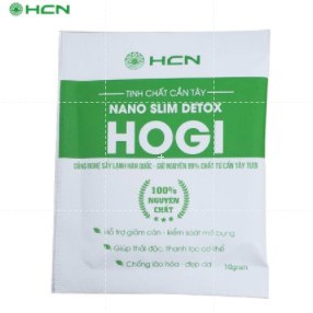 Tinh chất cần tây Nano Slim Detox Hogi hỗ trợ giảm cân, tinh chất cần tây giúp thải độc, thanh lọc cơ thể