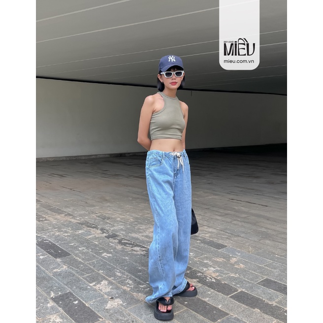Quần jeans dài Hermine Miều Est.2013