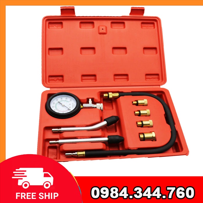 Đồng hồ đo áp suât buồng đốt LOẠI 1, dụng cụ kiểm tra áp suất buồng đốt (ảnh thật)