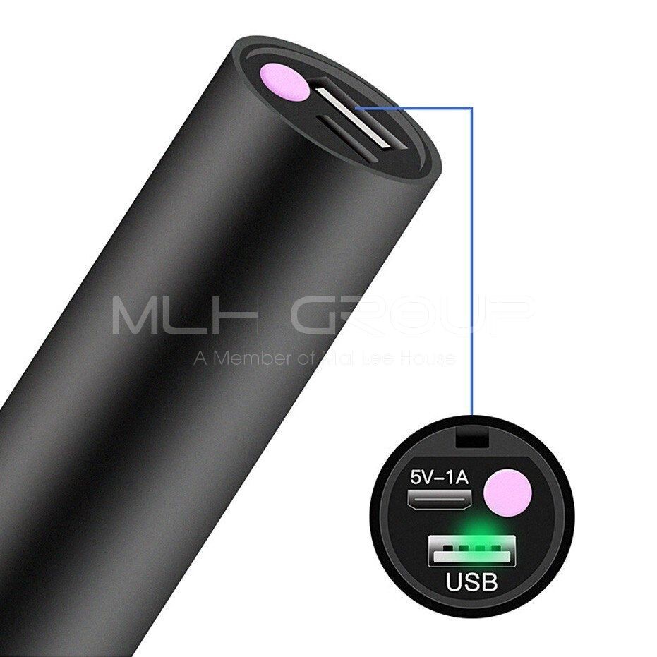 Đèn Pin Xe Đạp Led Siêu Sáng Mini Có Sạc USB Có Hỗ Trợ Sạc Dự Phòng Cho Điện Thoại  MLH