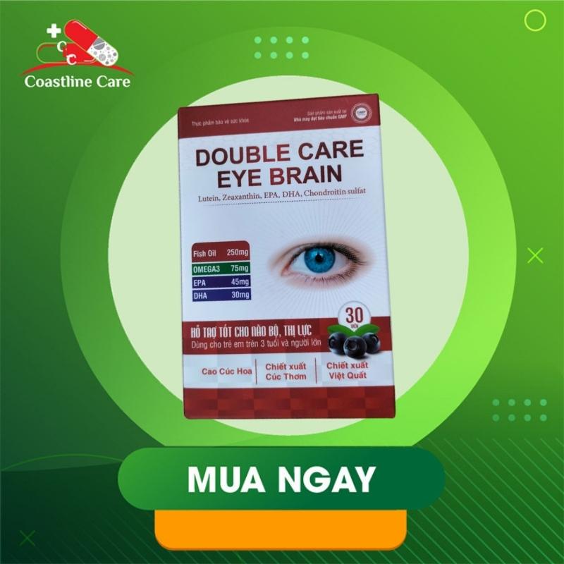 Double Care Eye Brain Hỗ Trợ Tốt Cho Não Bộ, Thị Lực - Hộp 30 viên - Coastline_Care