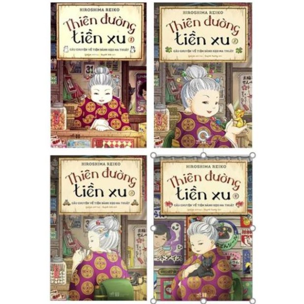 Sách - Light Novel - Combo Thiên Đường Tiền Xu (4 Cuốn) - Tặng Kèm Bookmark [Nhã Nam]