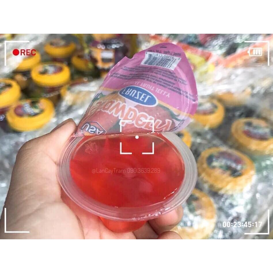 THẠCH RAU CÂU TRÁI CÂY MỸ FRUZEL ASSORTED NATURAL FRUIT JUICE JELLY