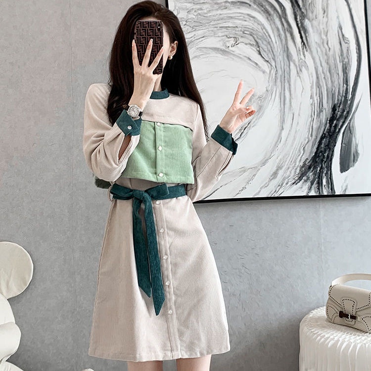 Đầm thời trang thu đông Pháp hàng mới năm 2021