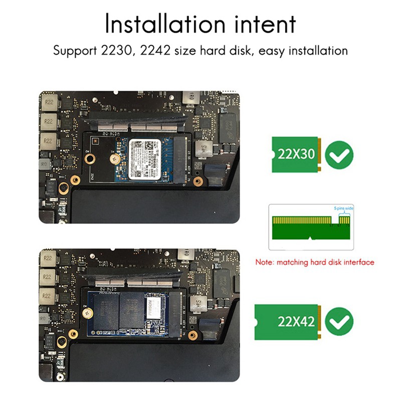 Thẻ Chuyển Đổi Ổ Cứng Ssd M.2 Nvme Sang Cho Apple Macbook Pro | BigBuy360 - bigbuy360.vn