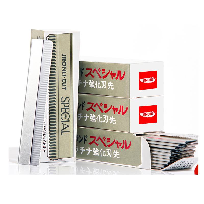 [Hàng mới về] Set 10 dao cạo lông mày bằng thép không gỉ đa năng