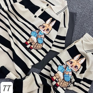 Váy len polo Thỏ - Be - Freesize ( 6590 )