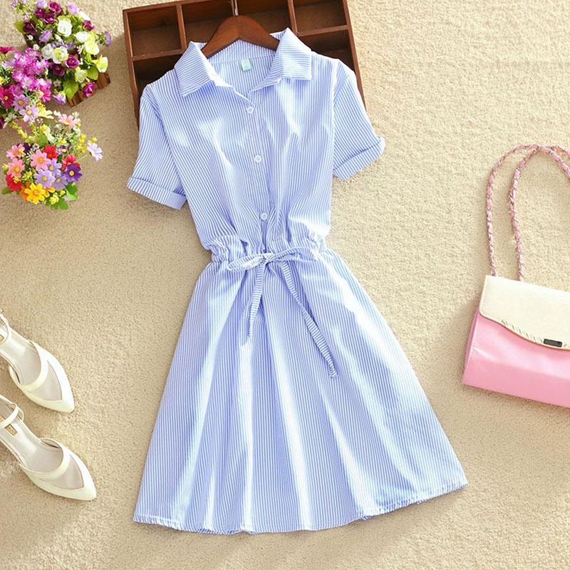 Áo Sơ Mi Nữ Tay Dài Kẻ Sọc Thời Trang Công Sở