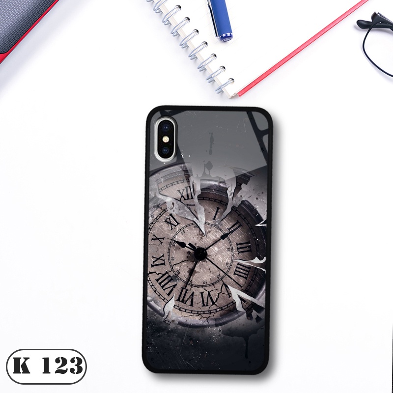 Ốp lưng Iphone Xs - Lưng kính cường lực