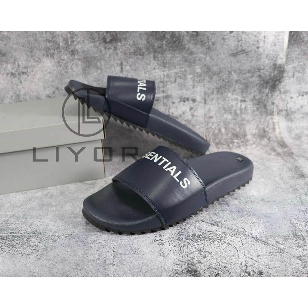 Dép quai ngang nam nữ, dép đúc Liyorstore chữ in đơn giản - DL003