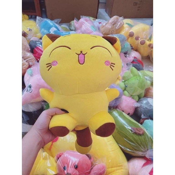 Gấu bông mềm mịn ,gối ôm hình thú giá rẻ mẫu thú nhồi bông siêu cute size 35-40cm