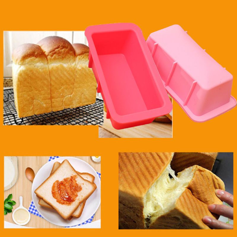 ✿ Khuôn Silicone Không Dính Làm Bánh Mì Không BPA