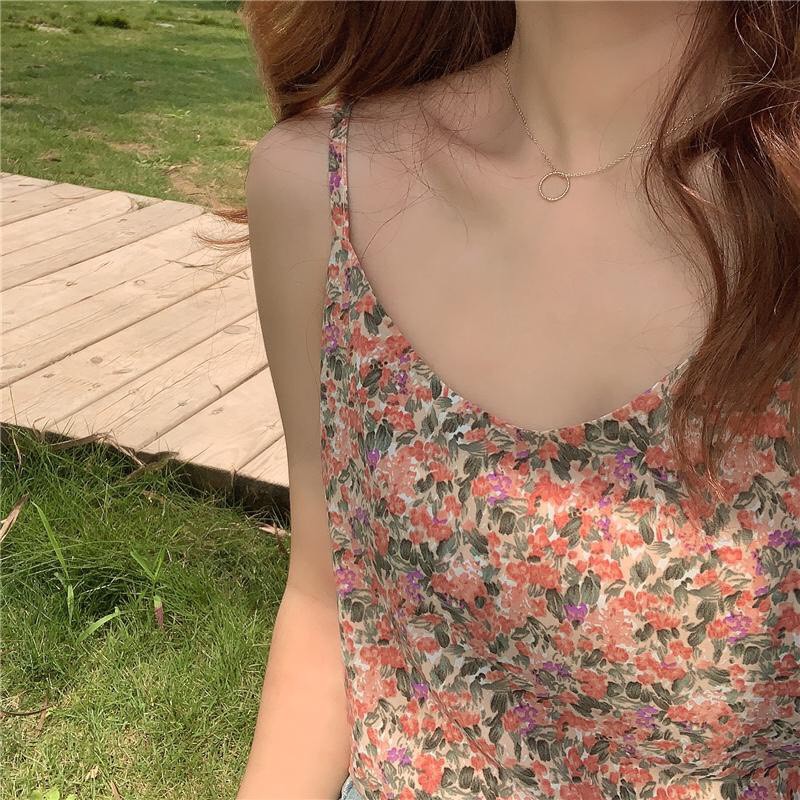 [Mã FAMAYWA giảm 10K đơn 50K] ÁO 2 DÂY HOA NHÍ CHẤT THÔ MÁT 🦋 Áo Hai Dây Nữ Hoa 3 Màu 🦋 | BigBuy360 - bigbuy360.vn