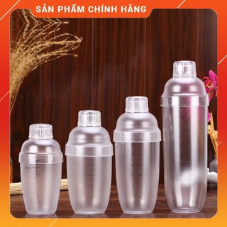 Bình shaker nhựa bình lắc nhựa pha chế cocktail quán bar - Shaker