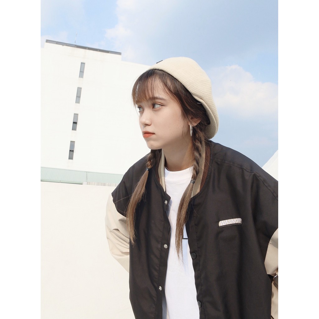 [Mã FADIRECT20 giảm 20K đơn 150K] Áo khoác nữ form rộng tay dài BOMBER WAS ulzzang (ẢNH THẬT) | BigBuy360 - bigbuy360.vn