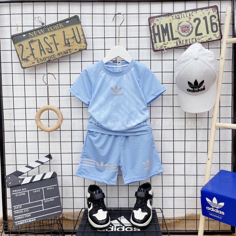 Bộ quần áo trẻ em, Bộ thể thao thông hơi chất siêu đẹp siêu mát cho bé trai