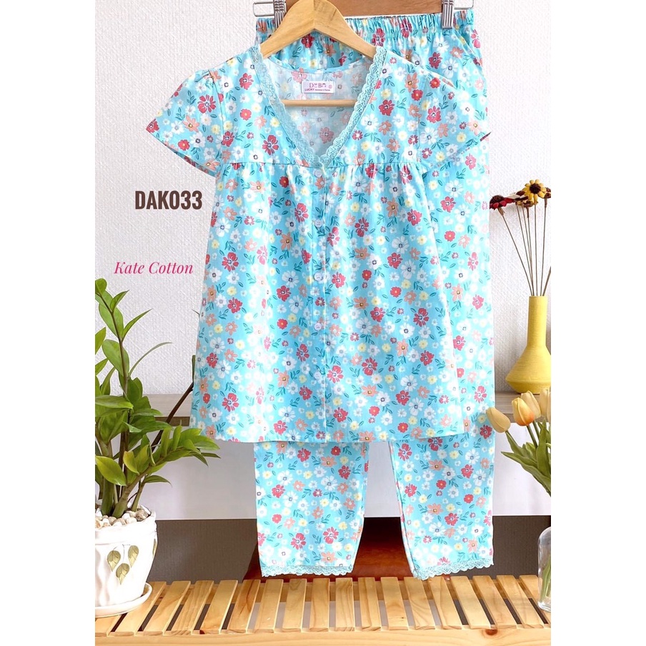 Đồ Bộ Mặc Nhà Nữ Quần Dài Áo Cổ Tim