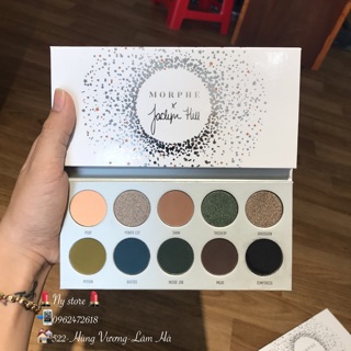 Bộ bảng mắt morphe x jaclyn hill the vault
