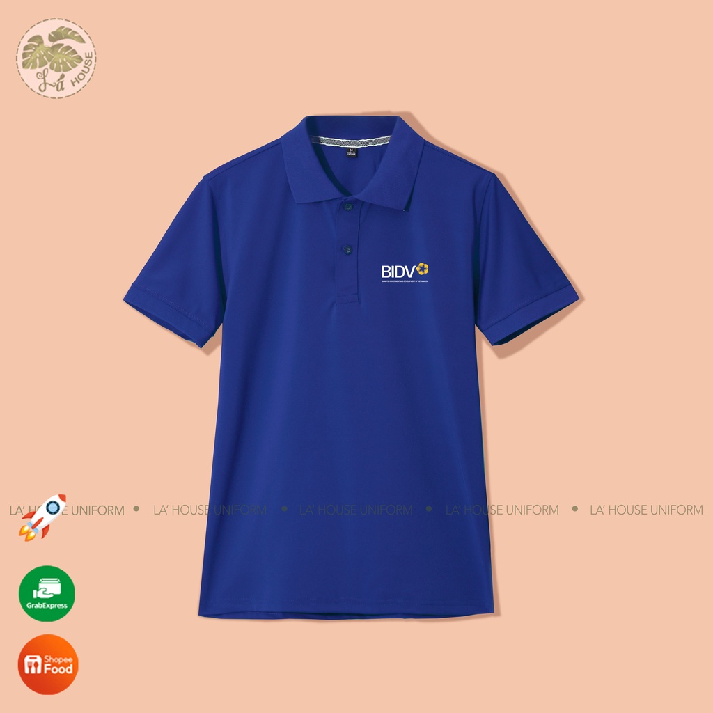 Áo thun đồng phục ngân hàng La ' House Uniform - BIDV