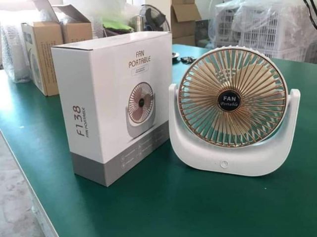 Quạt tích điện mini FAN để bàn | BigBuy360 - bigbuy360.vn