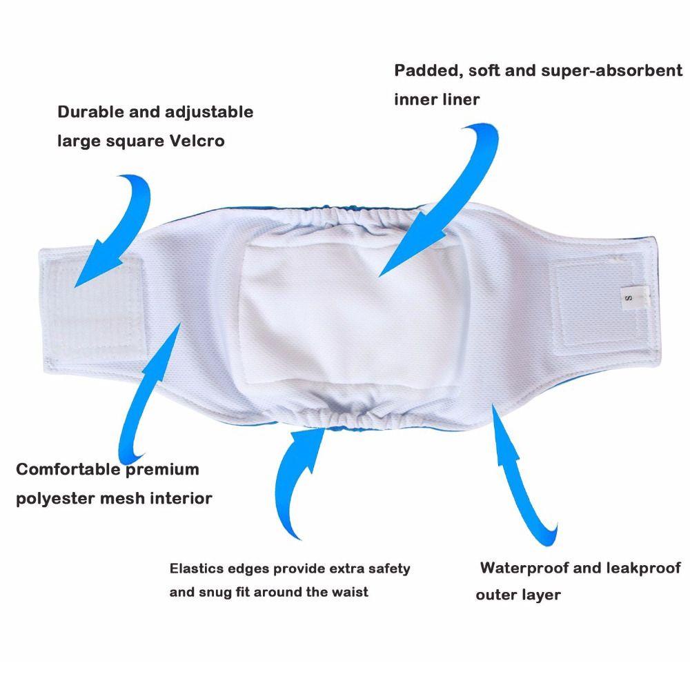 Tã Quấn Bụng Chống Thấm Nước Chất Lượng Cao Cho Thú Cưng