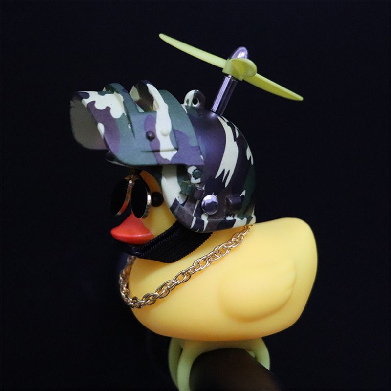 Mô Hình Vịt Vàng Bằng Cao Su Trang Trí Bảng Điều Khiển Xe Hơi