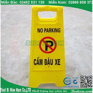 Biển chữ A báo cấm đậu xe