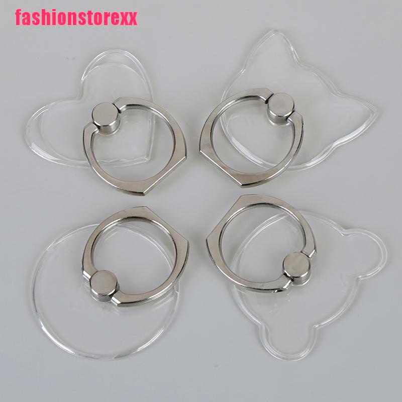 FA Clear mount holder mobile phone holder stand finger ring support desk cell phone | BigBuy360 - bigbuy360.vn