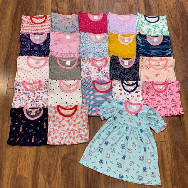 Váy hè bé gái có tay