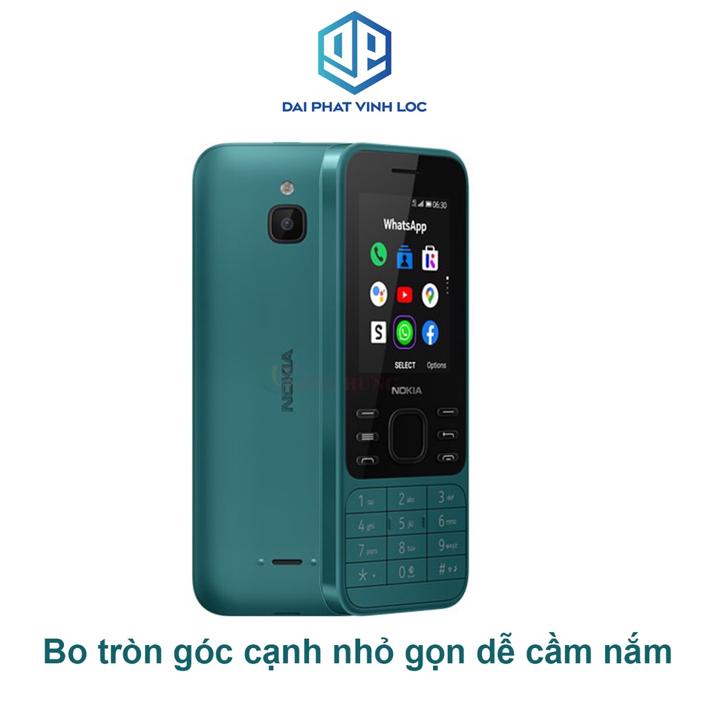 Điện Thoại Nokia 6300 4G 2 Sim Pin Khủng Siêu Bền Loa To Rẻ Trẻ Đẹp Nghe Gọi Phổ Thông Nhỏ Gọn Full Box Đại Phát | BigBuy360 - bigbuy360.vn