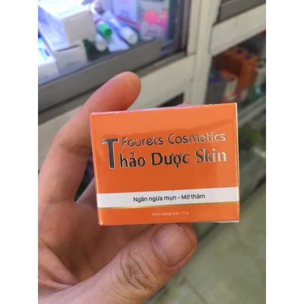 thảo dược skin Fourets Cosmetics ngăn ngừa mụn, mờ thâm 15g