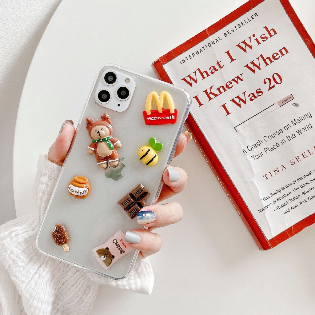 Ốp Điện Thoại Hình Bánh Quy Sô Cô La Cho Iphone 11 Xs 7 / 8 Plus Xr | BigBuy360 - bigbuy360.vn