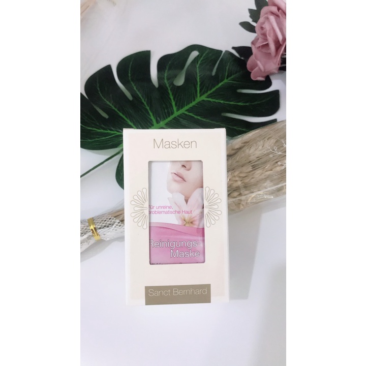 Mặt nạ làm sạch da Reinigungs Maske cho da căng sáng, sạch, mịn chính hãng Sanct Bernhard Đức