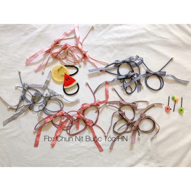 Sỉ 100 dây buộc tóc hàn quốc