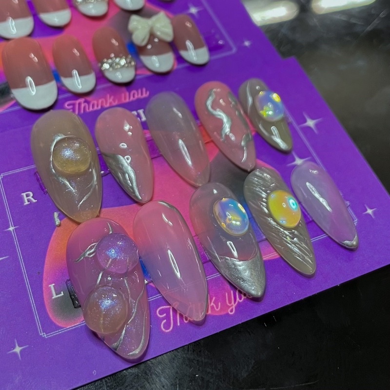 NAILBOX THIẾT KẾ NGỌC NHIỀU MÀU - KHOCUAMEI