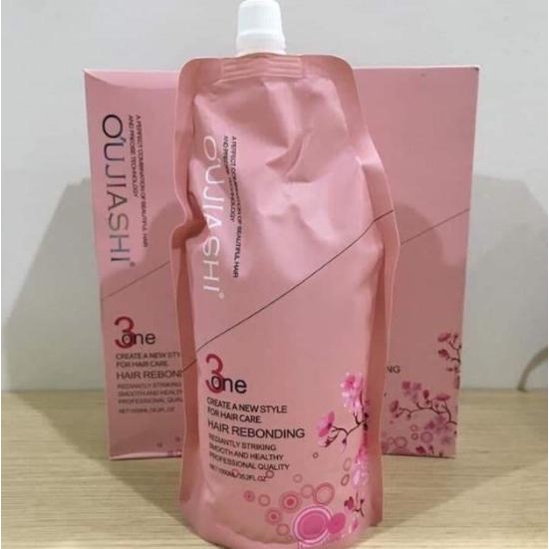 Thuốc Duỗi Ép Tóc Hoa Anh Đào 1 Lần Không Cần Dùng Dập Định Hình Lần 2